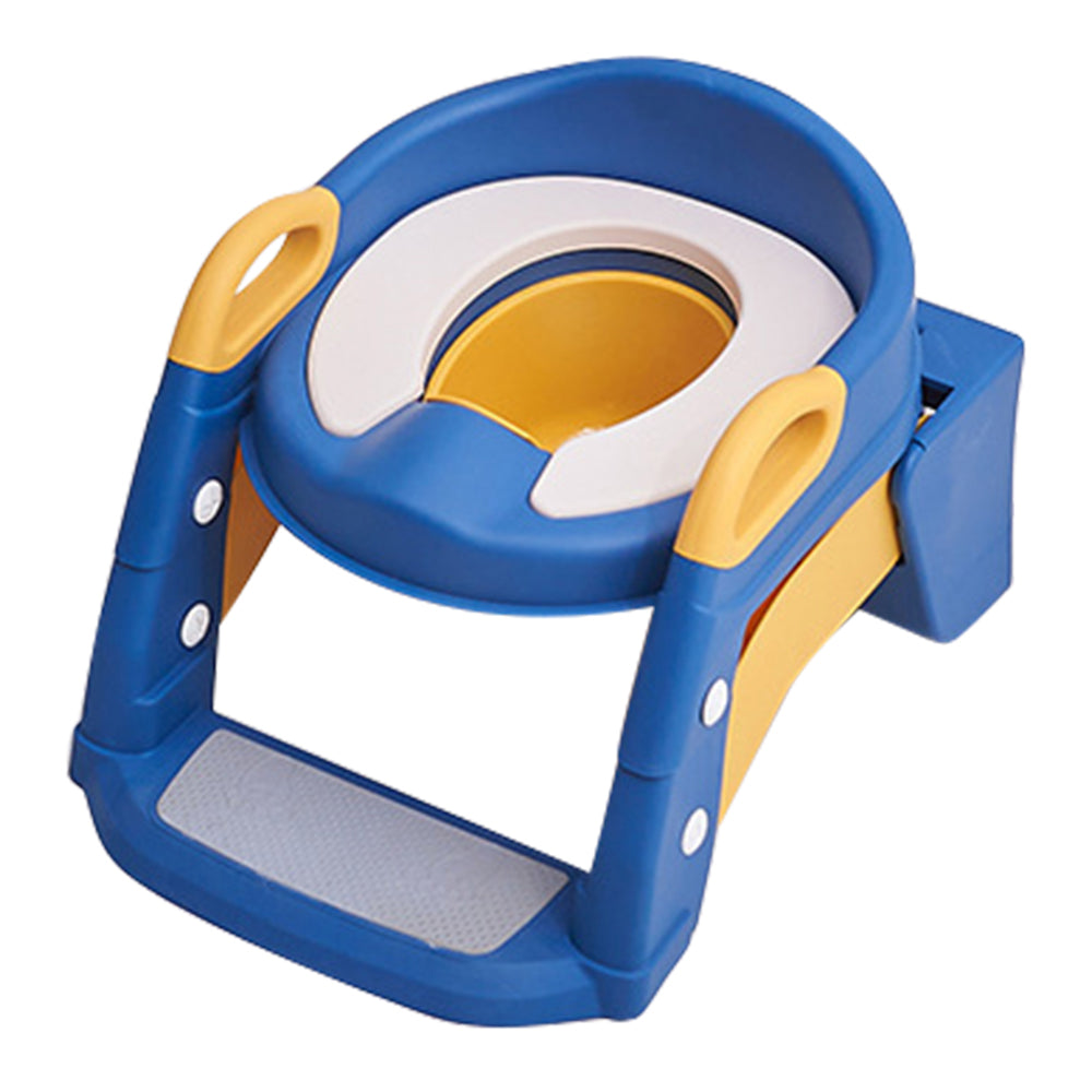 M301-BC PU Seat Cushion Foldable Toilet Baby Children Potty Training Toilet Seat with Ladder M301-BC PU Seat Cushion Foldable Toilet Baby Children Potty Training Toilet Seat with Ladder